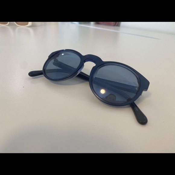 Retro Superfuture Cobalt Blue Sunglasses - Picture 15 of 15